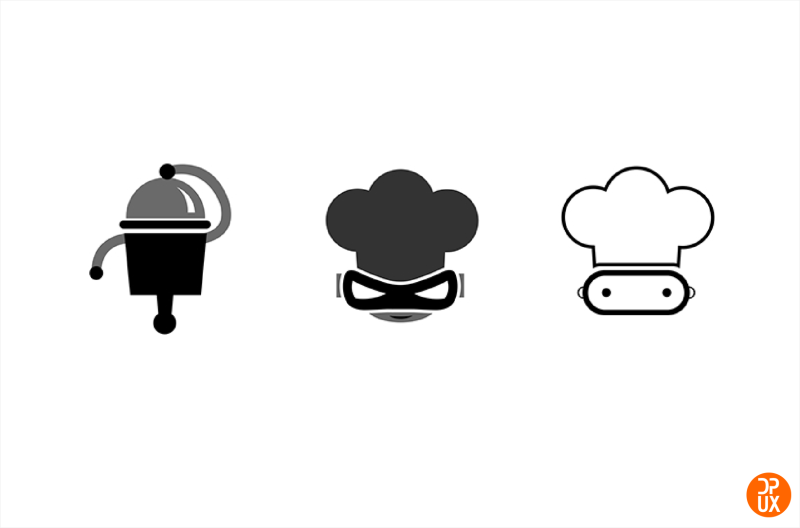 LOGO案例实战！大众点评智慧餐厅Logo设计全过程总结