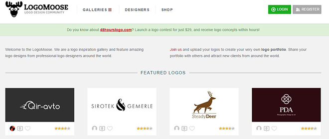 不怕没灵感！9个专业的LOGO设计素材站（附在线制作工具）