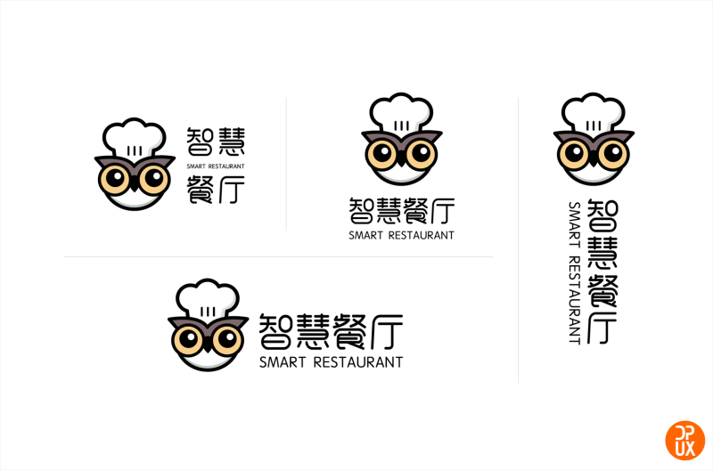 LOGO案例实战！大众点评智慧餐厅Logo设计全过程总结