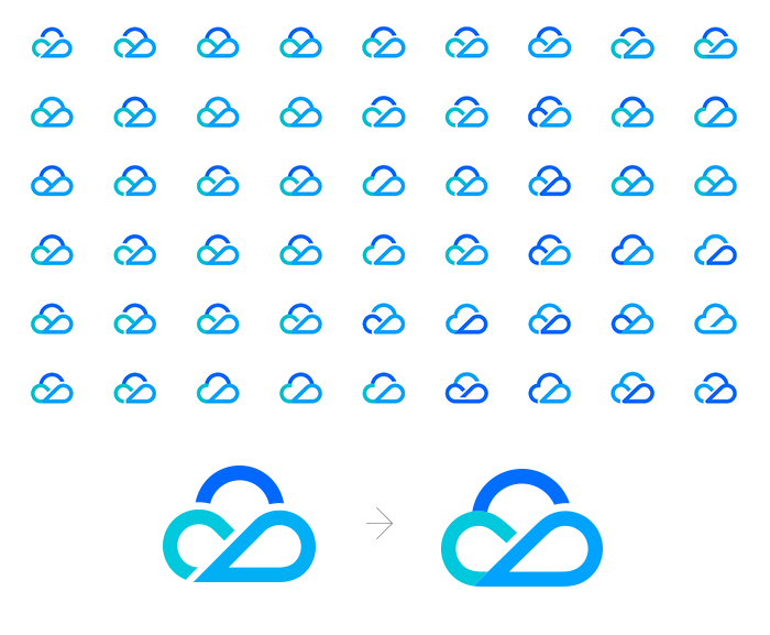 揭秘LOGO设计流程！超详细的腾讯云LOGO 改版记录全过程