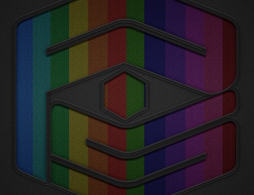 PS教程！手把手教你绘制一个可高度自定义的LOGO展示模板