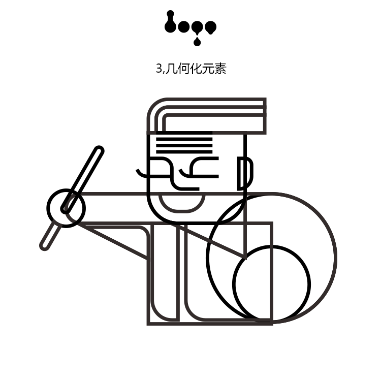 三天的时间，我用同一种元素设计了3款风格迥异的LOGO