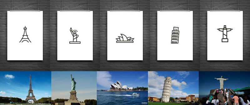 三天的时间，我用同一种元素设计了3款风格迥异的LOGO